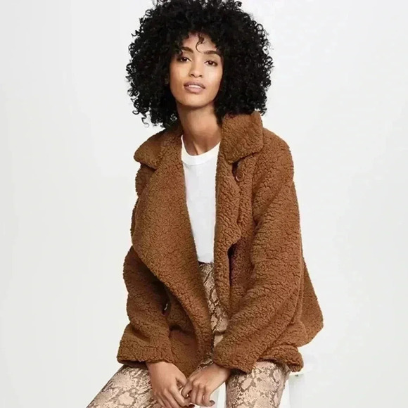 Jack by BB Dakota Faux Fur Jacket Size XS - Picture 4 of 9